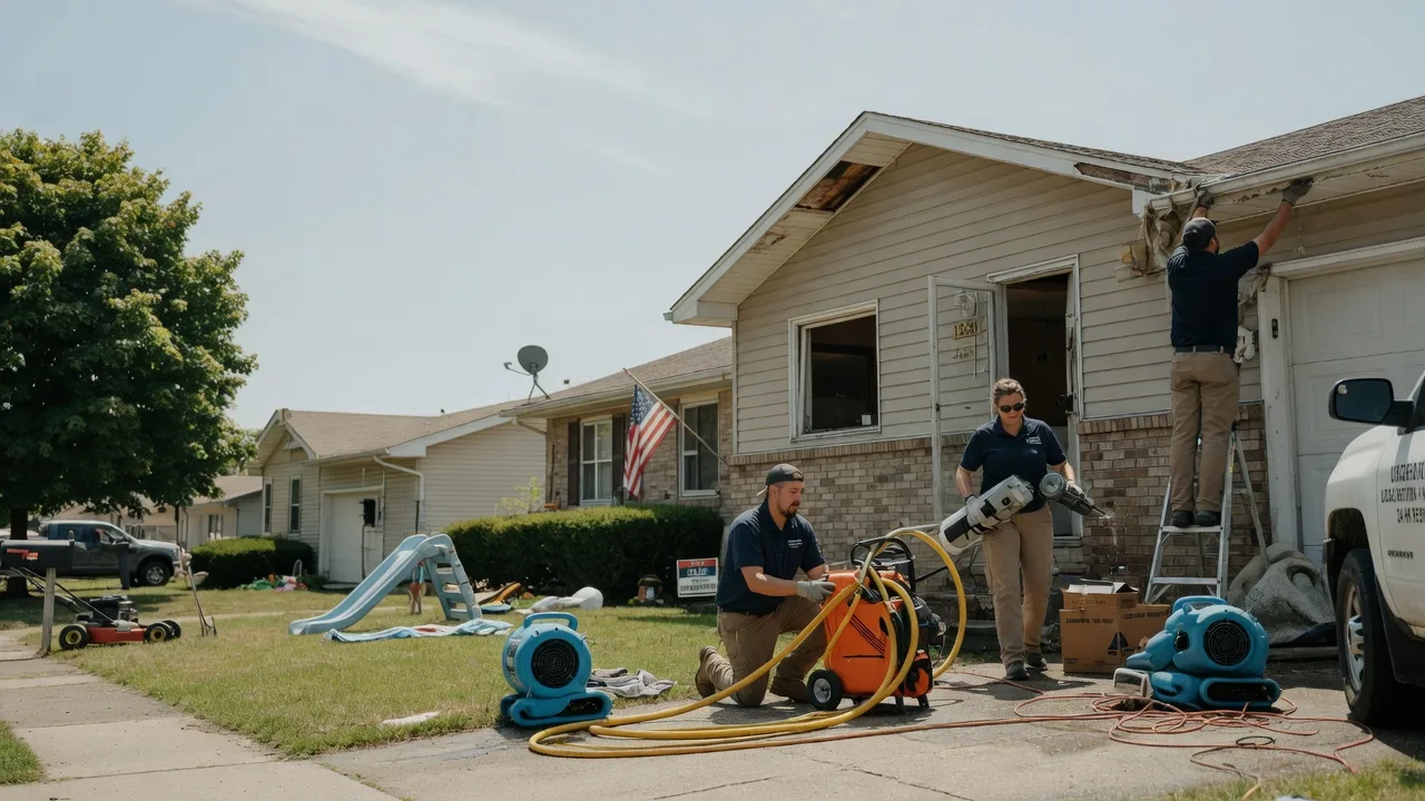 Water Damage Restoration in La Prairie, IL near me